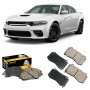 زوج فحمات ( قماشات) سيراميك أمامية لسيارات دودج تشارجر SRT للموديلات من 2005 و حتى 2020
