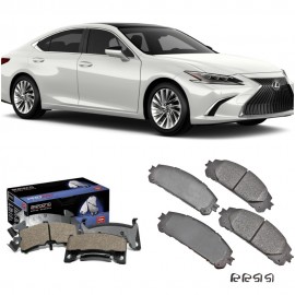 زوج فحمات ( قماشات) سيراميك أمامية لسيارات لكزس ES350 للموديلات من 2013 و حتى 2020