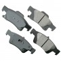زوج فحمات (قماشات) سيراميك خلفية لسيارات دودج دورانجو  SXT / GT / R/T للموديلات من 2011 و حتى 2020