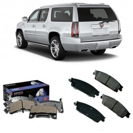 زوج فحمات (قماشات) سيراميك خلفية لسيارات كاديلاك ESV أسكاليد للموديلات من 2007 و حتى 2014